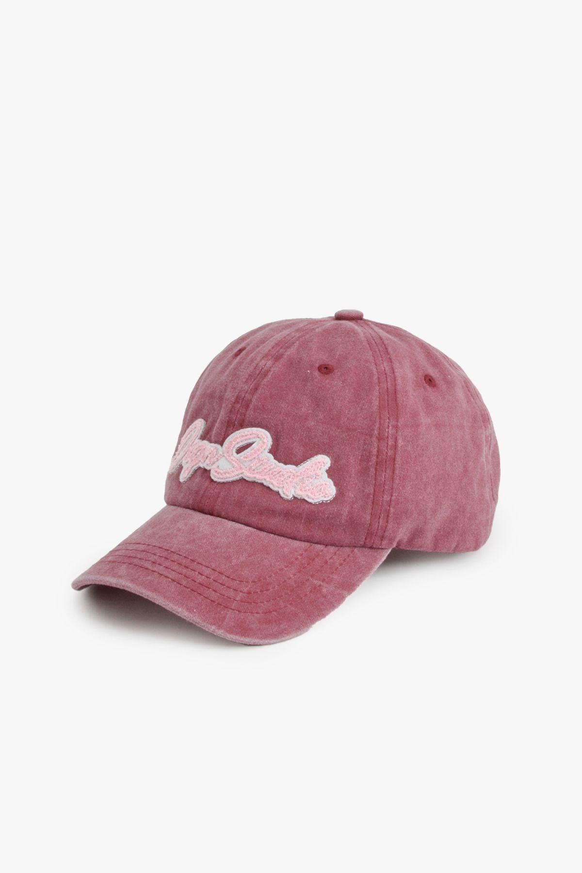 DSGN Studio DSGN Studio Applique Washed Cap Burgundy image 2