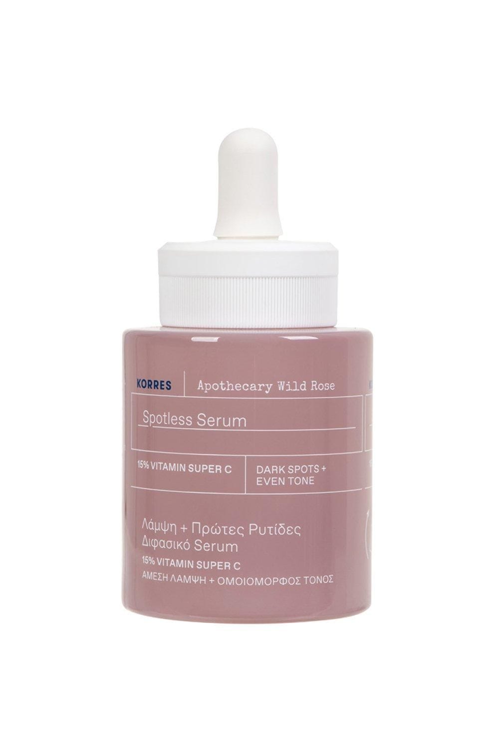 Korres Apothecary Wild Rose Spotless Serum 15% Vitamin Super C Misc image 1