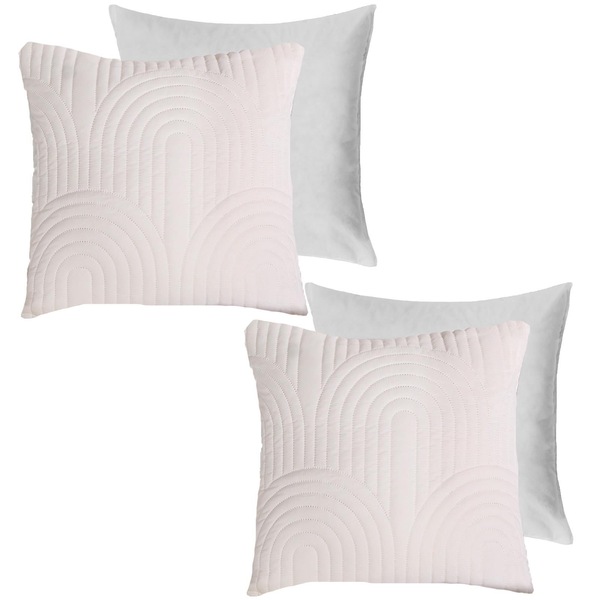 OHS 2 Pack Arches Pinsonic Filled Cushion Covers