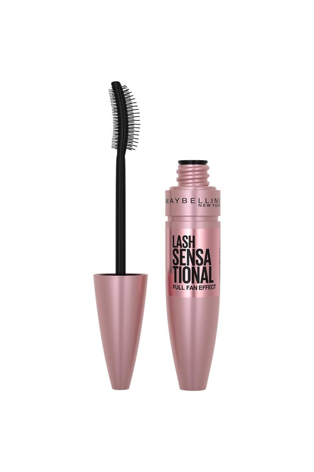 Maybelline Mascara Lash Sensational Volumizing and Thickening Eyelash Lengthening Very Black image 1