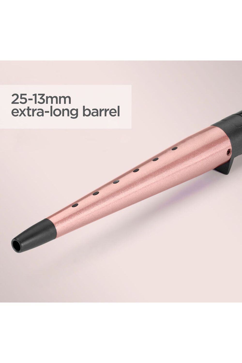Babyliss Rose Quartz Conical Wand Multi image 3