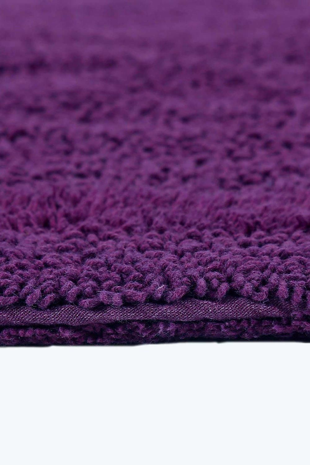 Homescapes Luxury Bath Mat Reversible 100% Cotton 1600GSM, 50 x 80cm, Extra Soft image 4