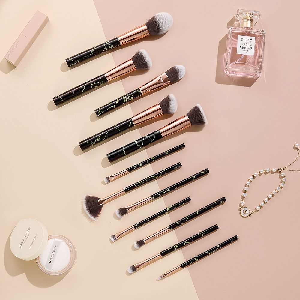 SHEONLY Set of 12 Professional Makeup Brush Tools image 3