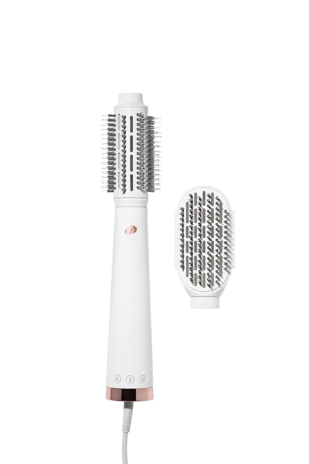 T3 AireBrush Duo Interchangeable Hot Air Blow Dry Brush Multi image 1