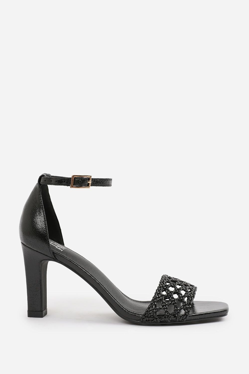 Where's That From 'Nyomi' Braided Strappy Block Heel Adjustable Buckle image 2