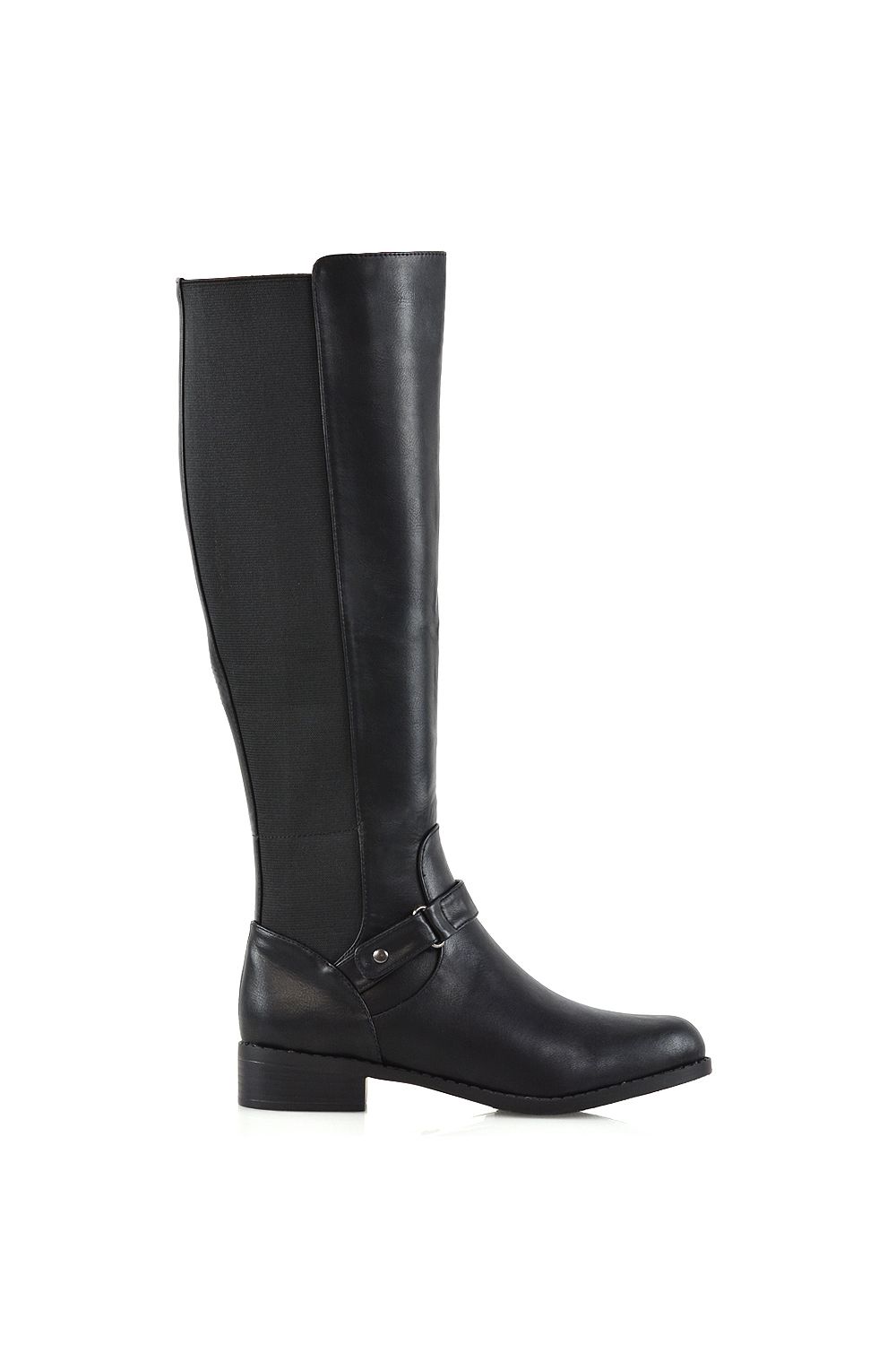 XY London 'Mikayla' Elasticated Knee High Boots image 1