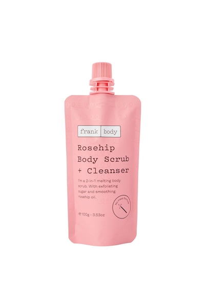 Frank Body Rosehip Body Scrub + Cleanser 100g Multi