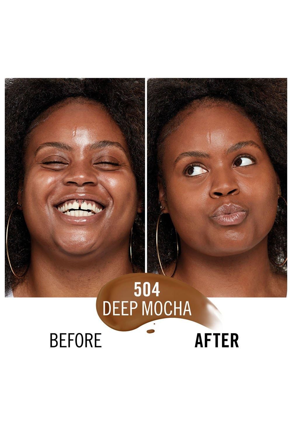 Rimmel London Kind & Free Moisturizing Skin Tint Foundation 504 Deep Mocha image 4