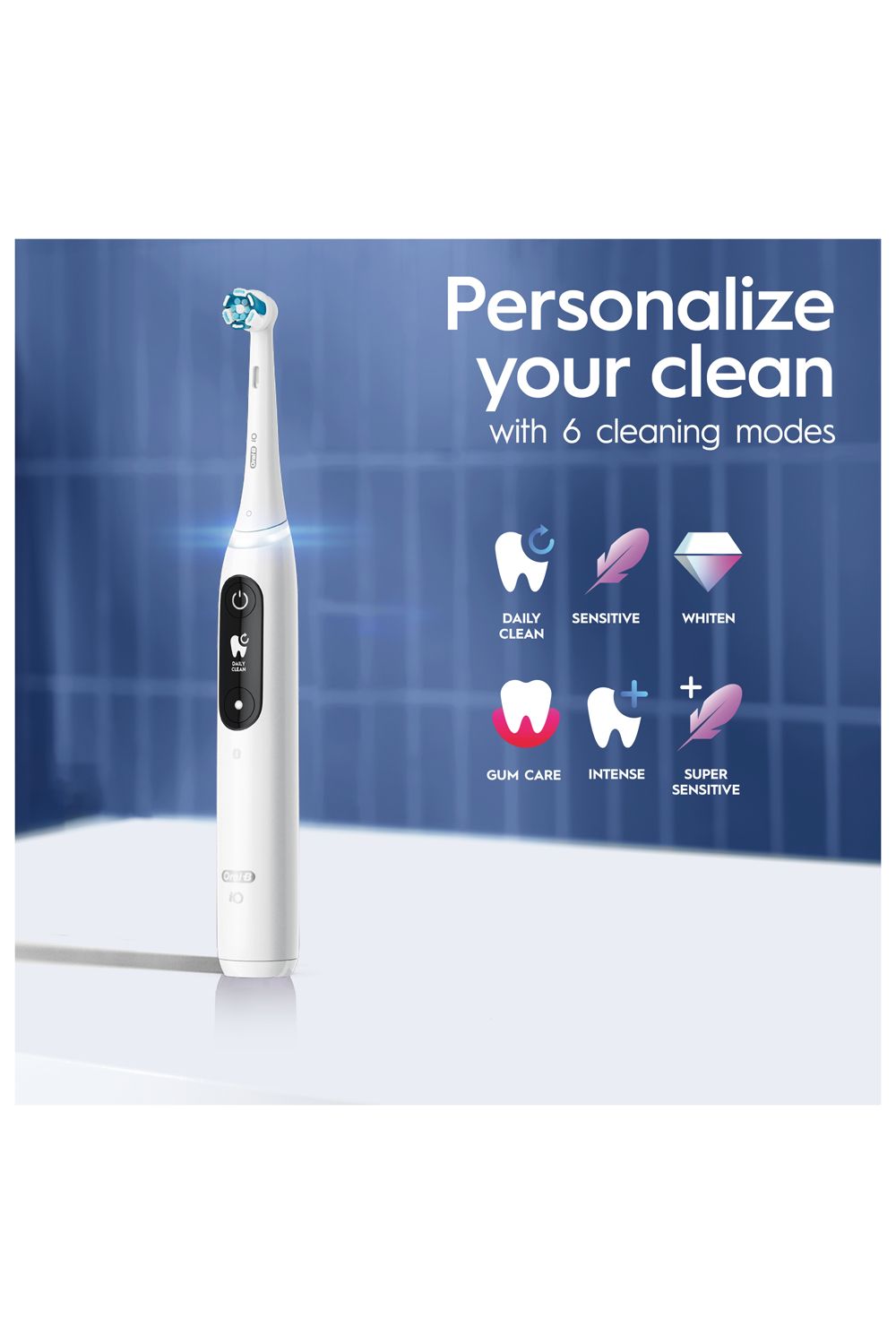 Oral B iO8 White Alabaster & Black Onyx (Duo Pack) Multi image 4