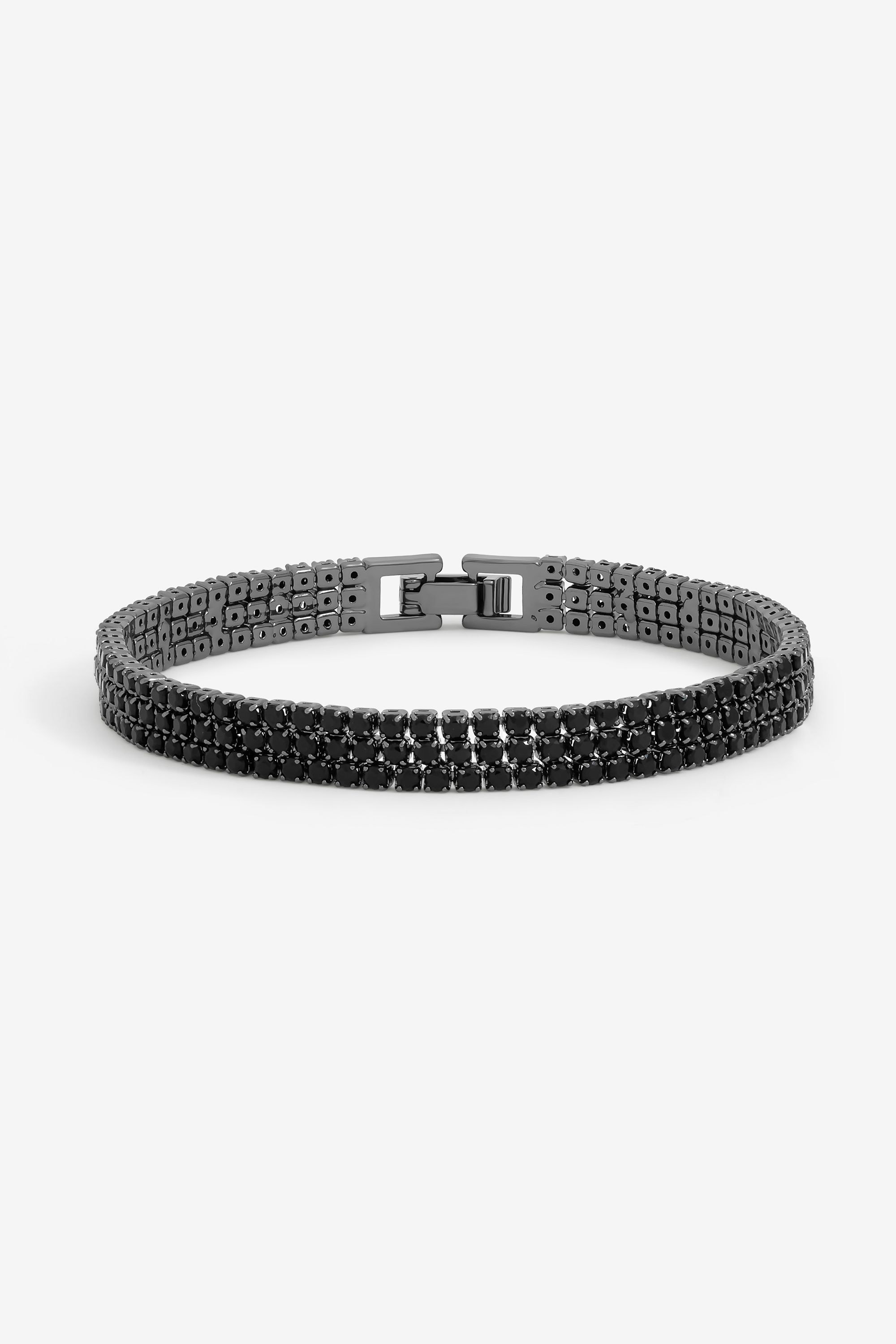 Jon Richard Jet Stone Multirow Bracelet image 1