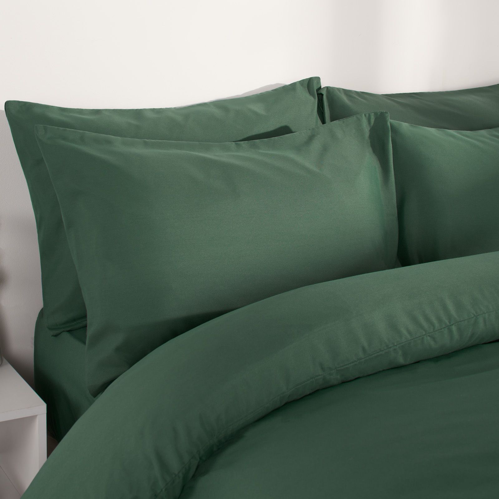 OHS Plain Dyed Duvet Cover with Pillowcase Bedding Set image 4