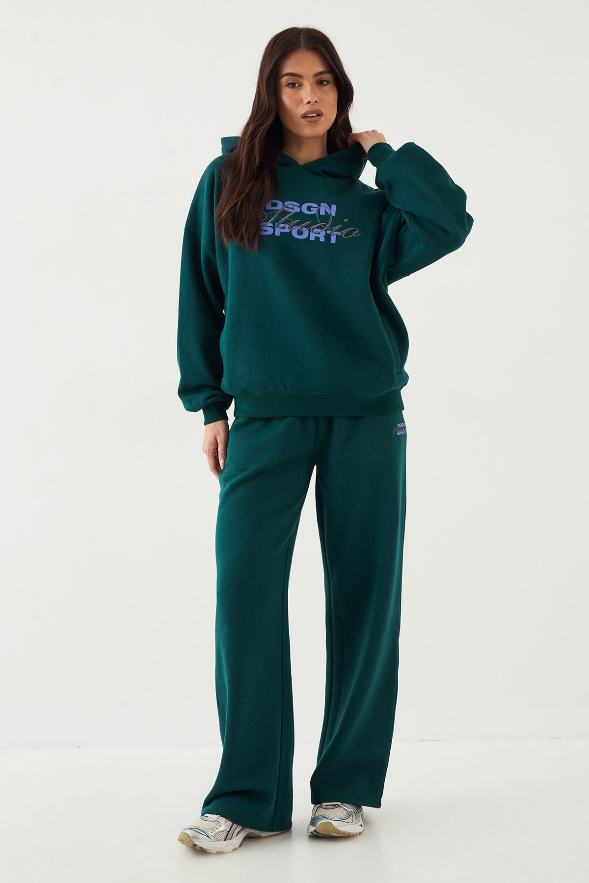 DSGN Studio DSGN Studio Sport Oversized Hoodie Pine image 3