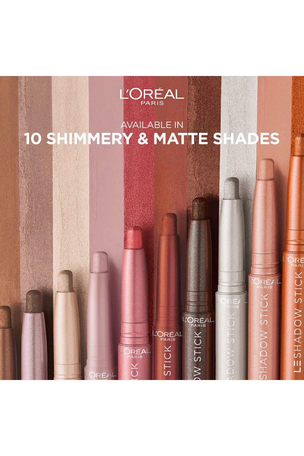 L'Oréal Paris Le Shadow Stick Eyeshadow 1.4g Mesmering Gold image 6