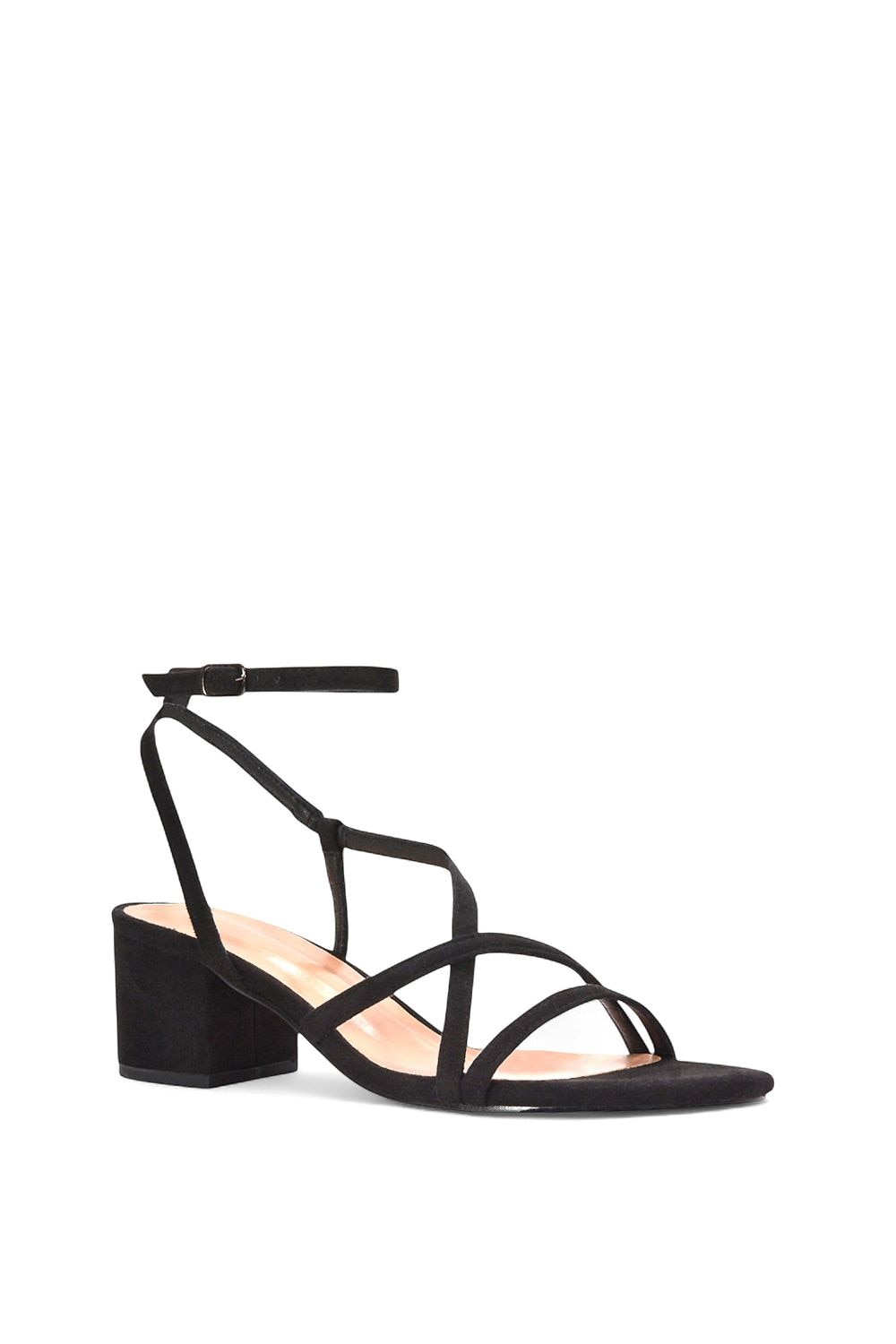 XY London 'Maria' Block Heel Strappy Sandal Shoes image 2