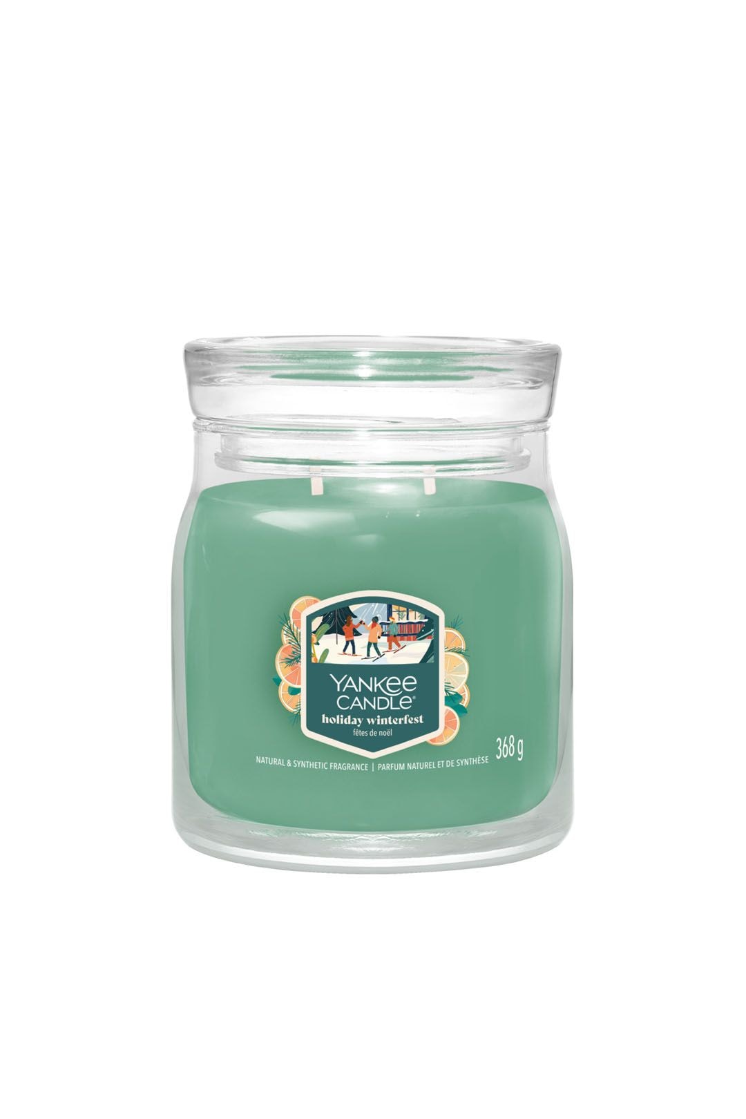 Yankee Candle Signature Medium Jar Holiday Winterfest Multi image 1