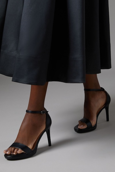 Coast Talia Platform High Heeled Sandals Black