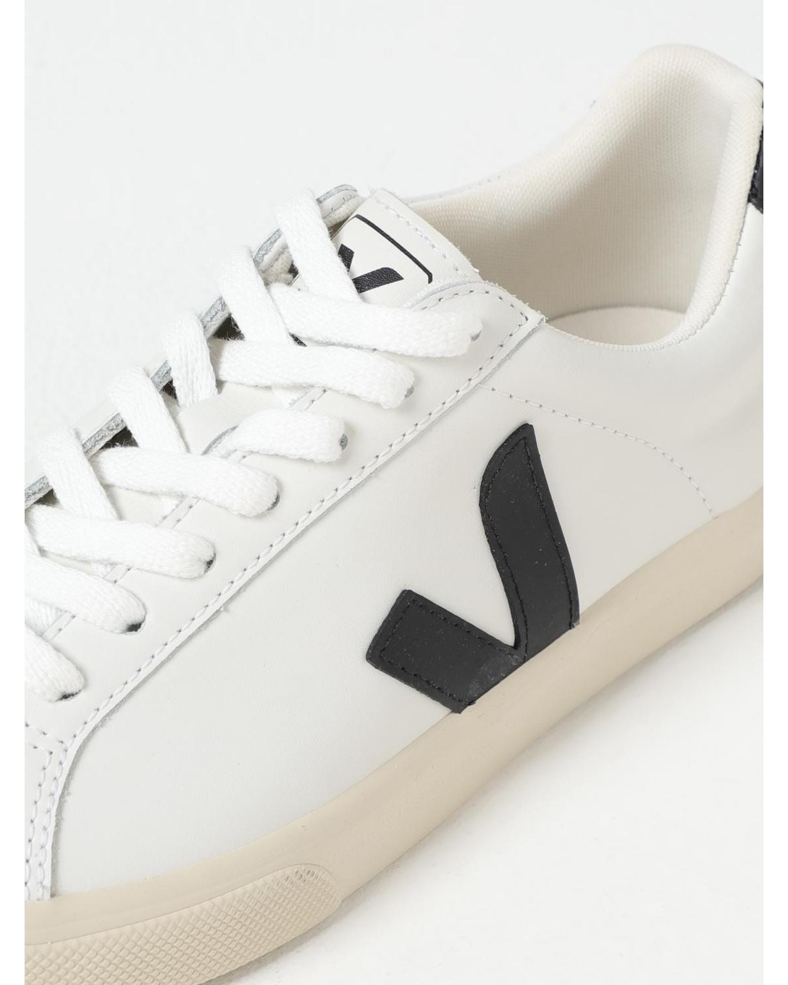 Veja V10 Extra White Black Sneakers Wo image 4