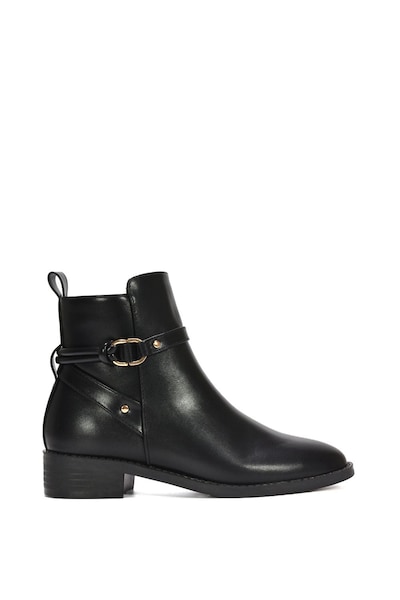 XY London 'Mollie' Low Block Heel Ankle Boots