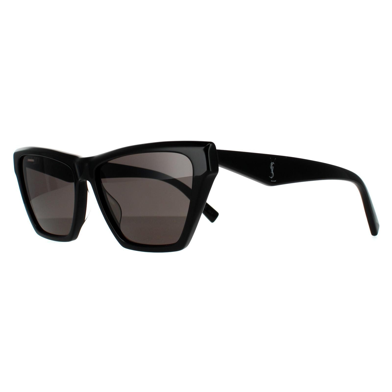 Saint Laurent Cat Eye Black Black Sunglasses image 2