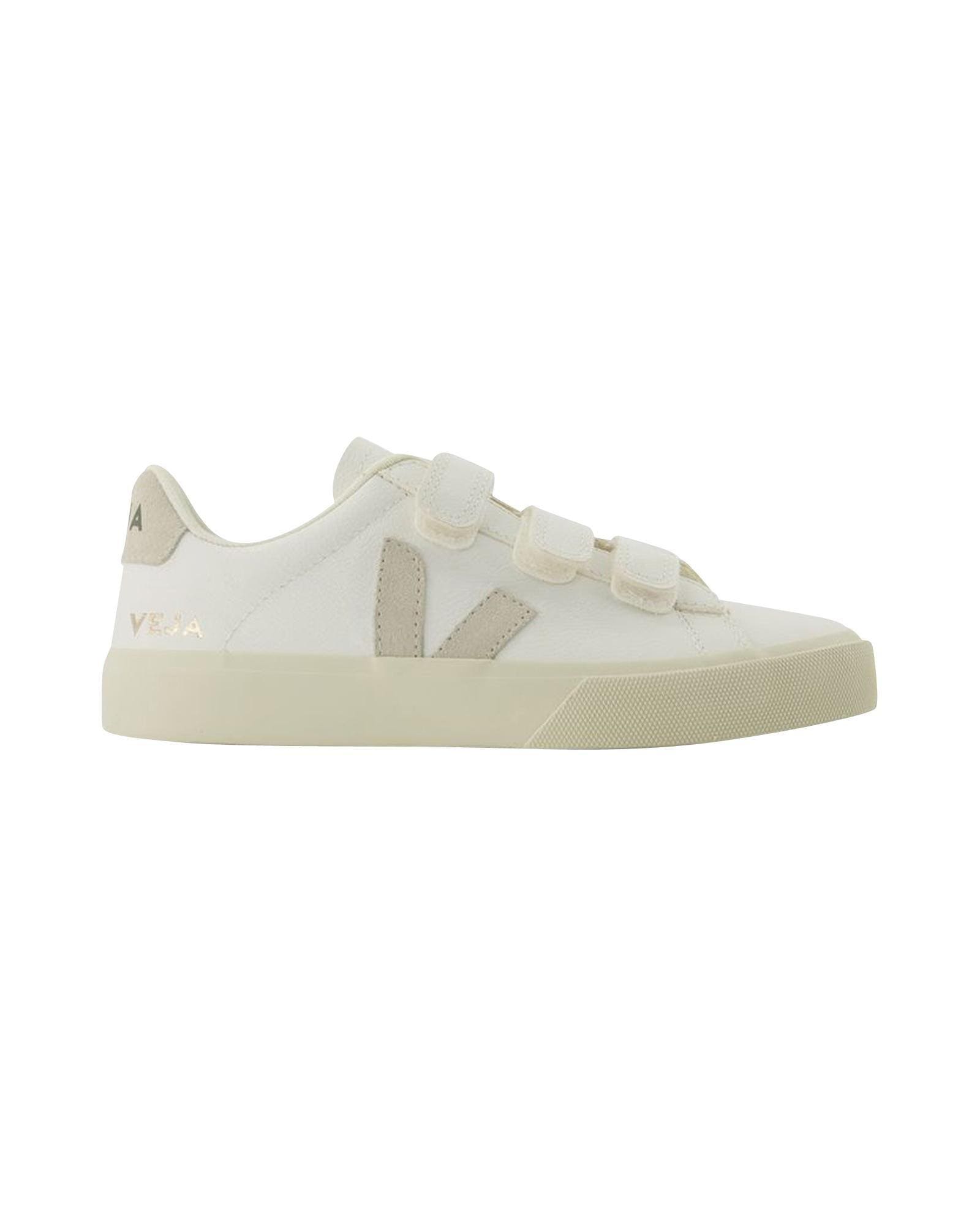 Veja Esplar Kids Velcro Strap Sneaker Wo - White image 4