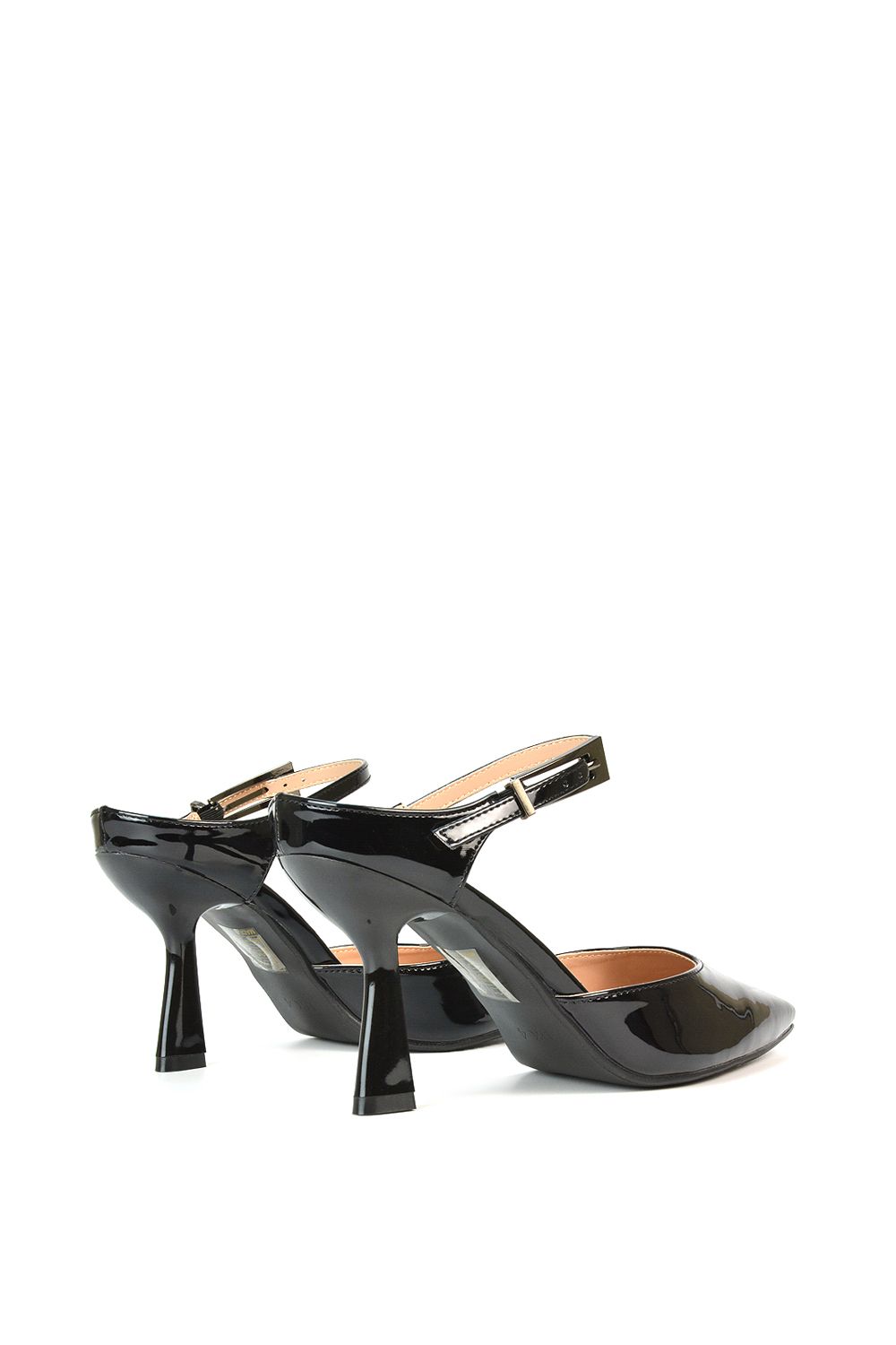 XY London 'Daisy-May' Stiletto High Heel Slip On Pointed Toe Court Shoes image 6