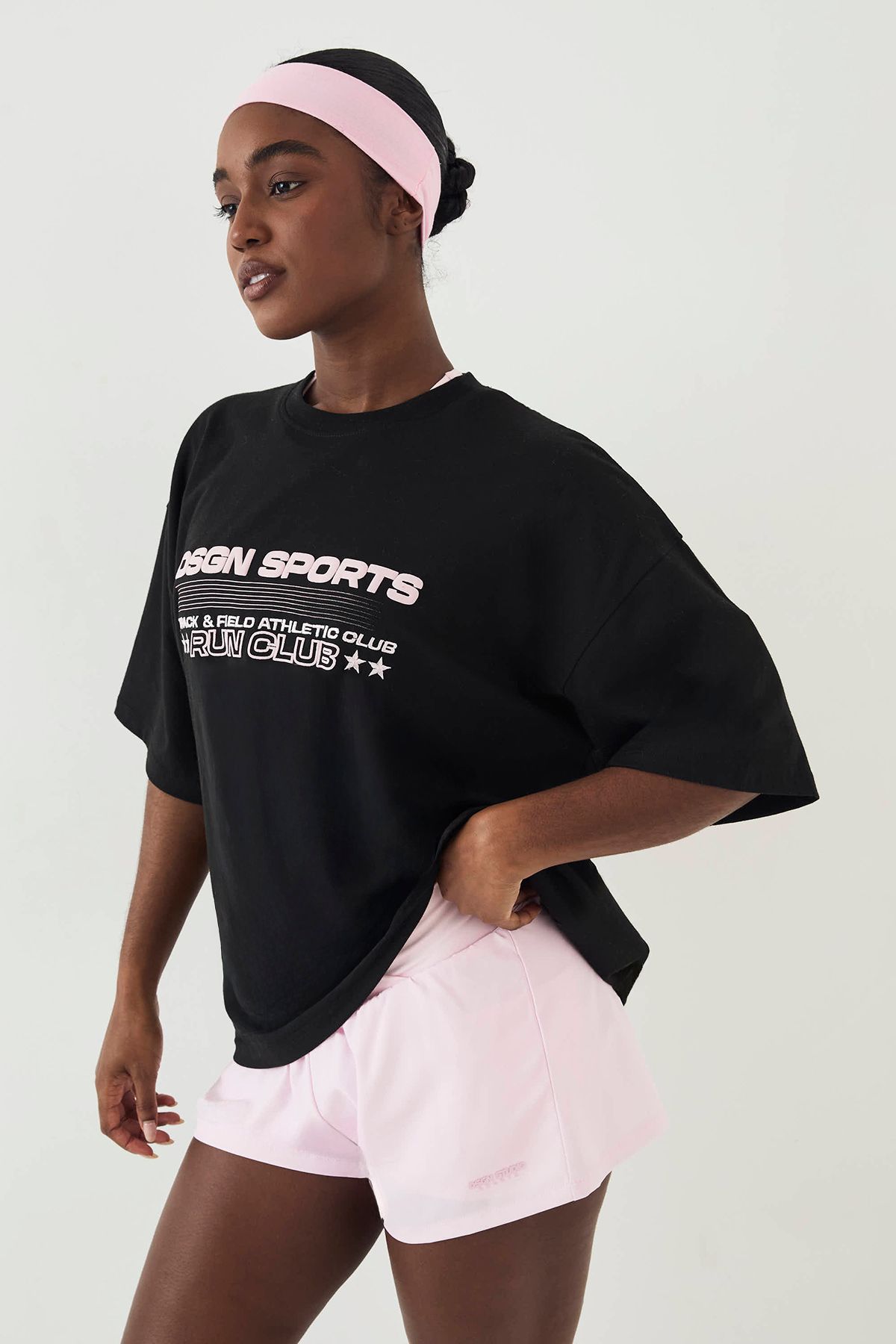 DSGN Studio DSGN Studio Sport Oversized T-Shirt Black image 3
