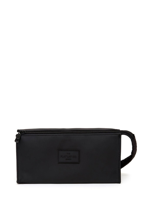 The Flat Lay Co Unisex Box Sponge Bag in Black Black