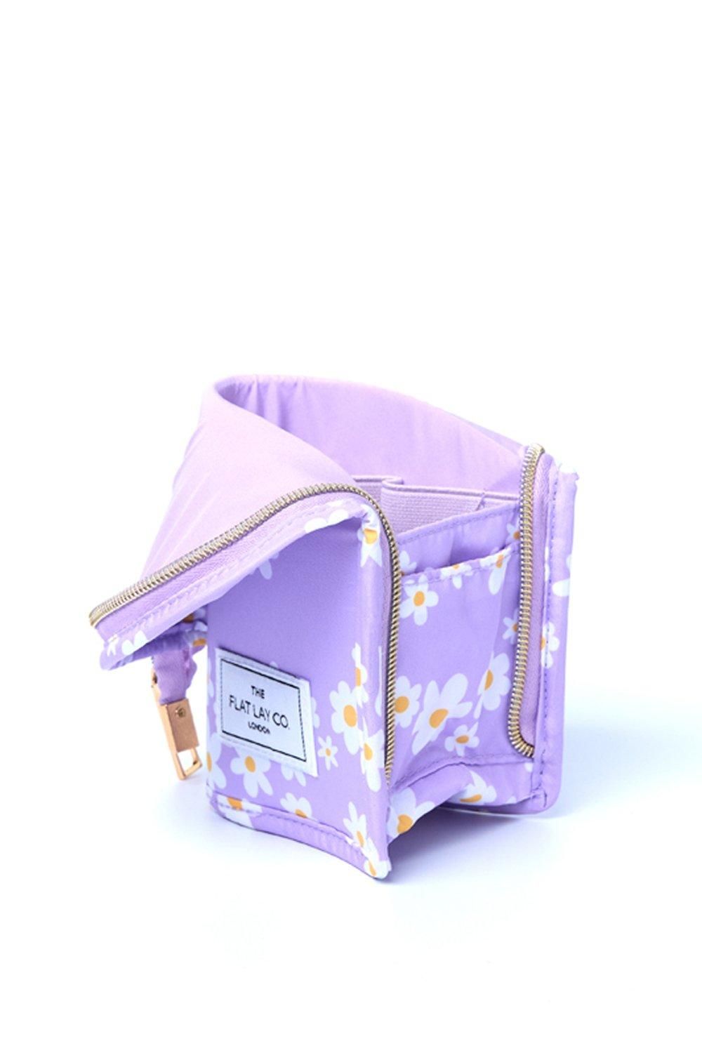 The Flat Lay Co Brush Holder in Lilac Daisy Multi image 4
