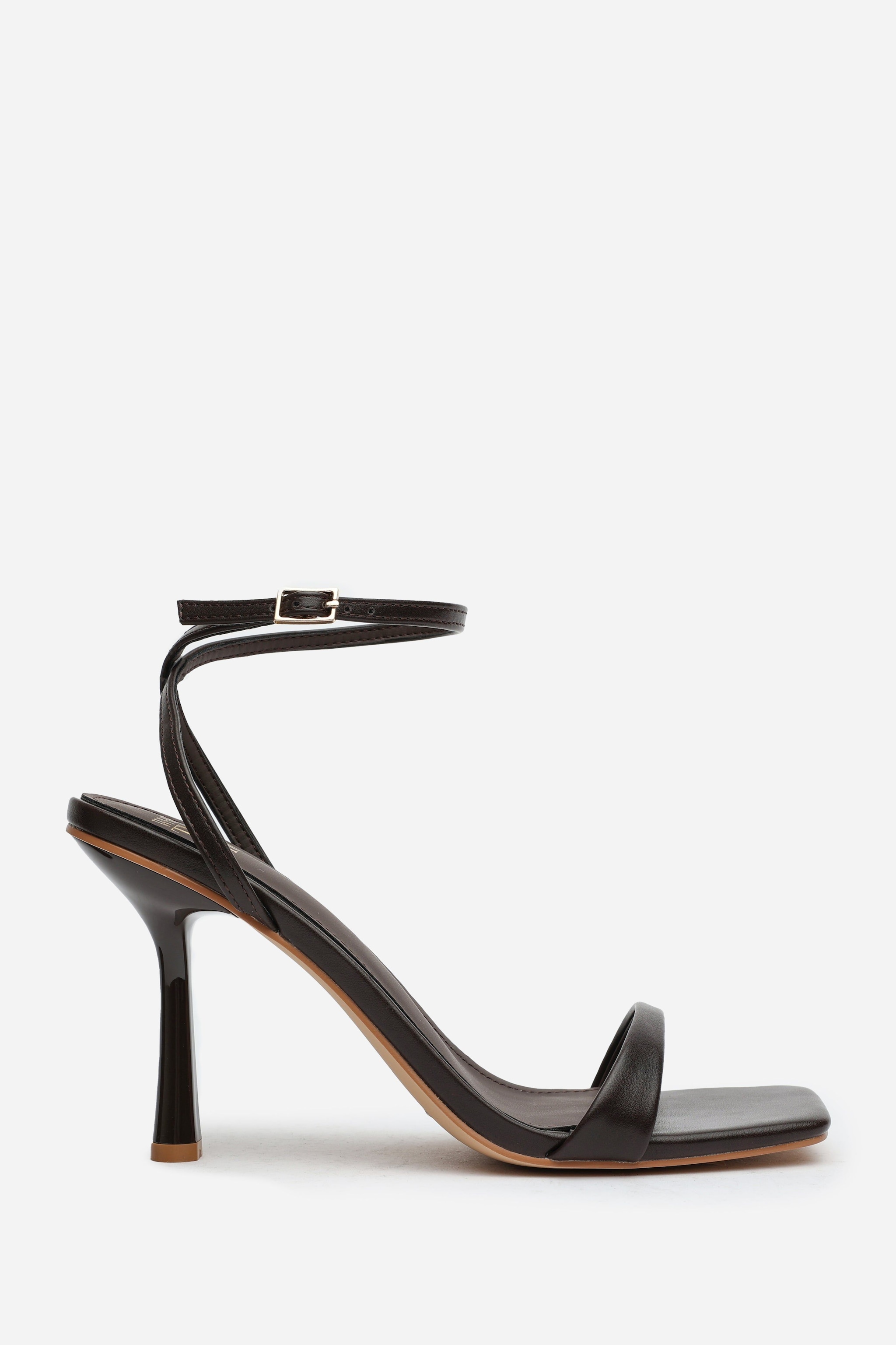 Where's That From 'Elara' Square Toe Heeled Sandals with Buckle Closure image 2