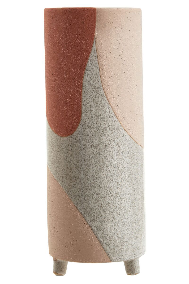 Orsina Large Ceramic vase, Handcrafted Ceramic Flower Vase for Home Decor, Stylish Stoneware Vase for Living Room image 6