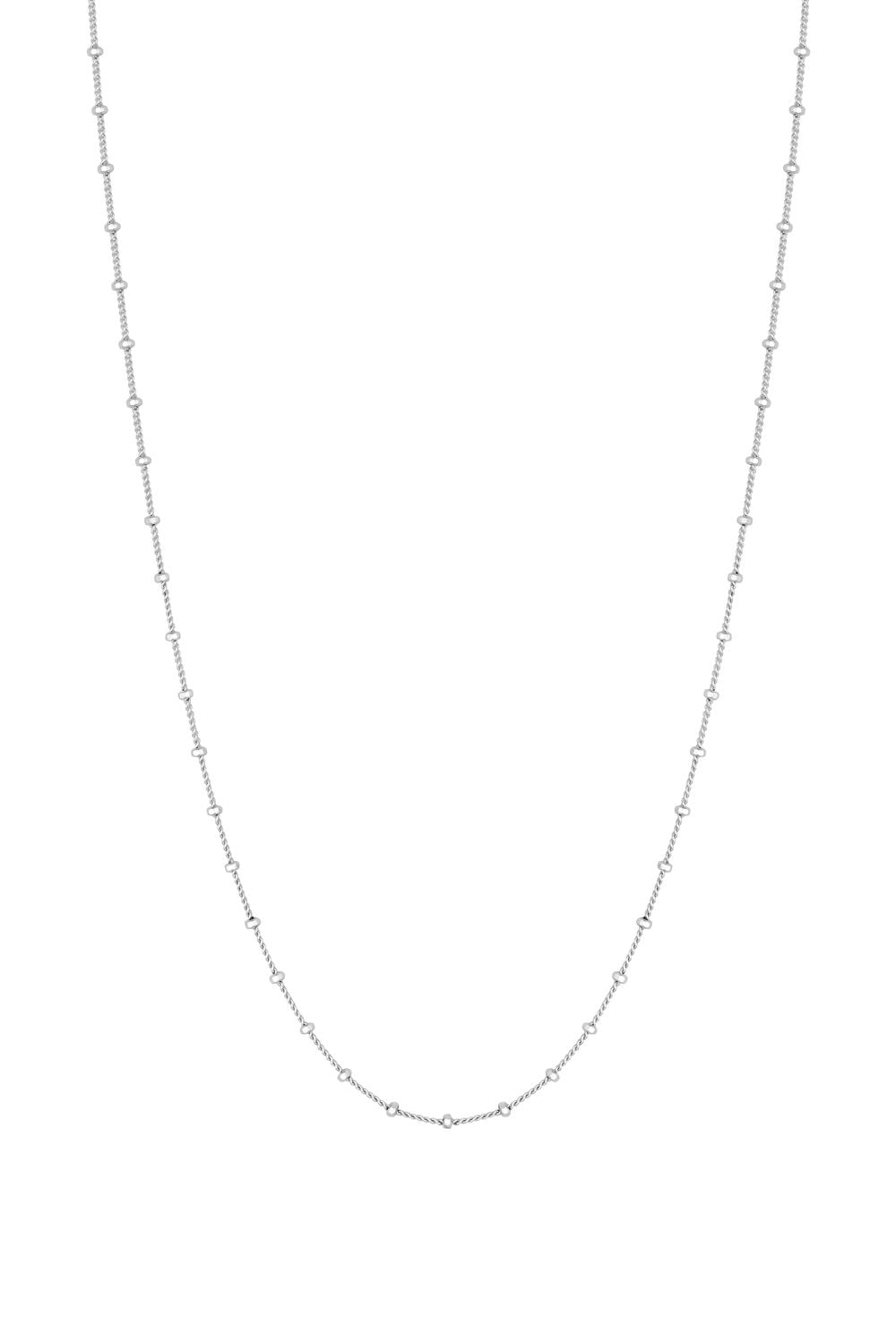 Simply Silver Simply Silver Sterling Silver 925 Fine Station Necklace
