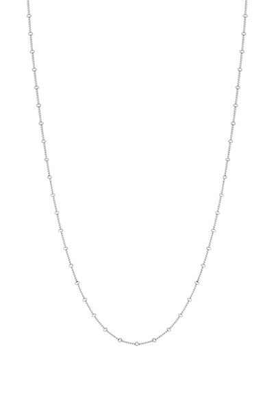 Simply Silver Simply Silver Sterling Silver 925 Fine Station Necklace