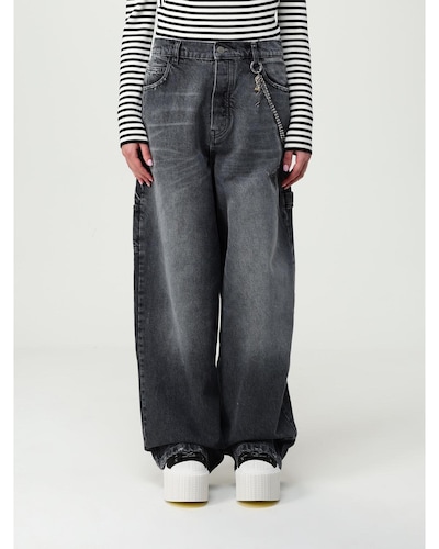Marc Jacobs Wide Leg Jeans Wo - Grey