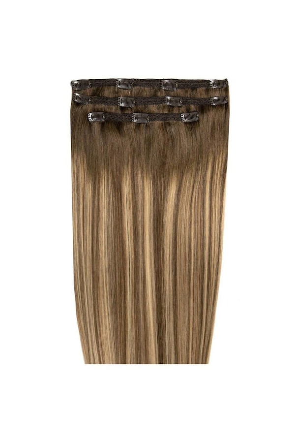 Beauty Works 18'' Deluxe Clip-In Extensions Mocha Melt
