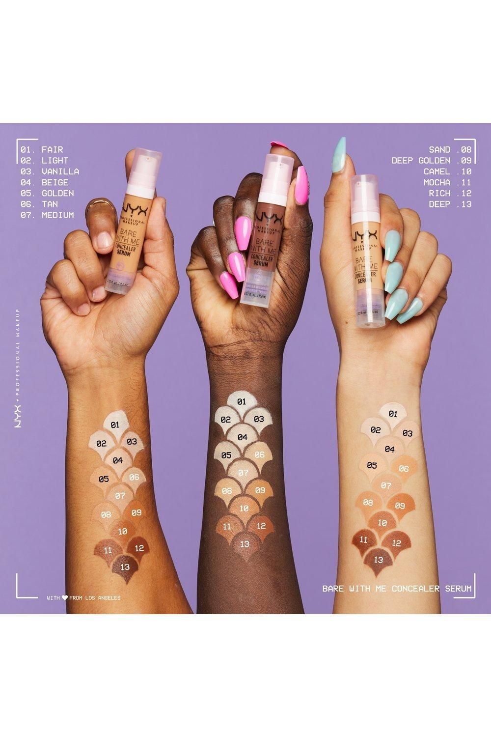 NYX Professional Makeup Bare With Me Concealer Serum Light image 4