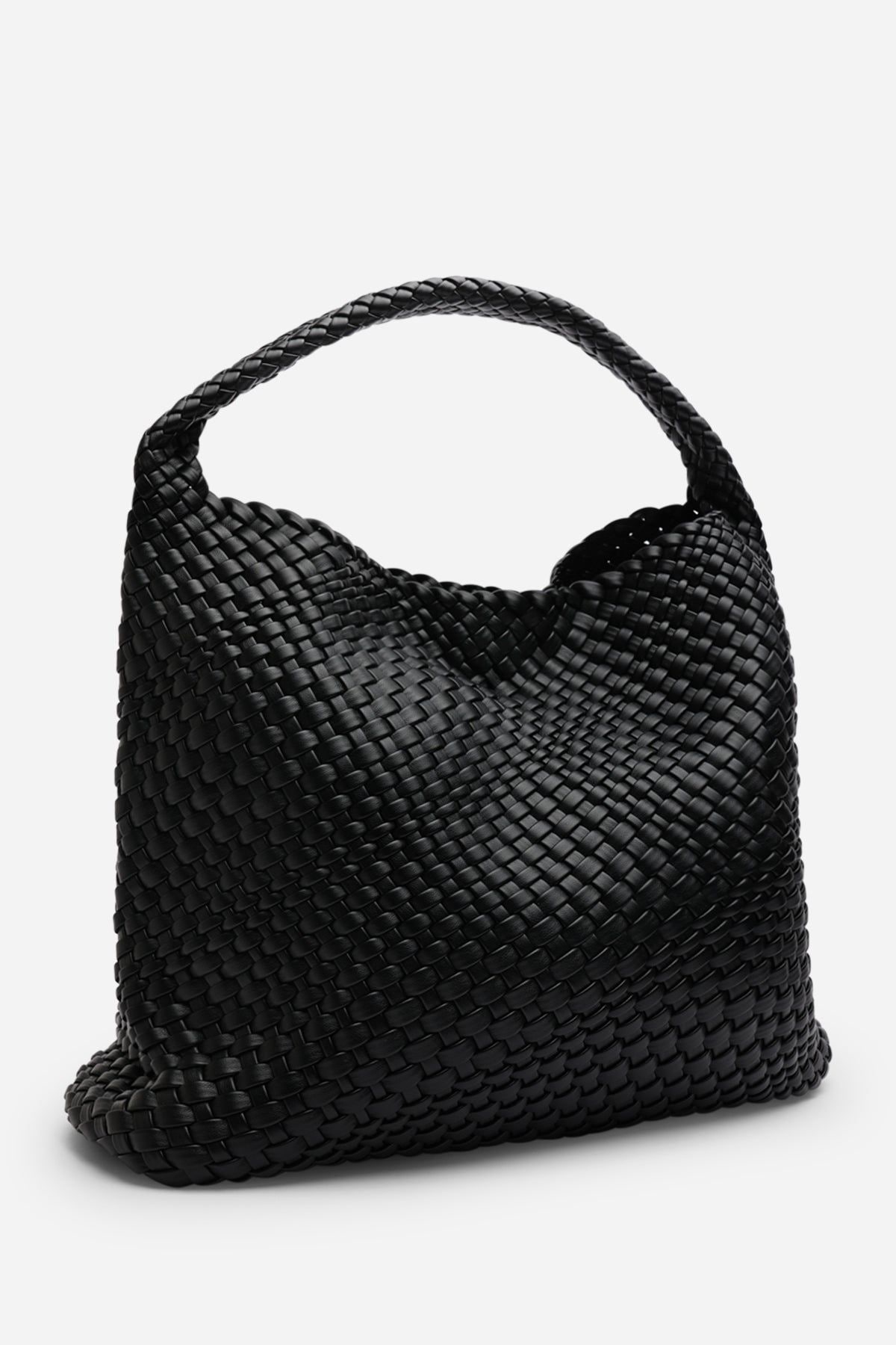 Where's That From 'Stone' Weave Detail Faux Leather Shoulder Bag image 3