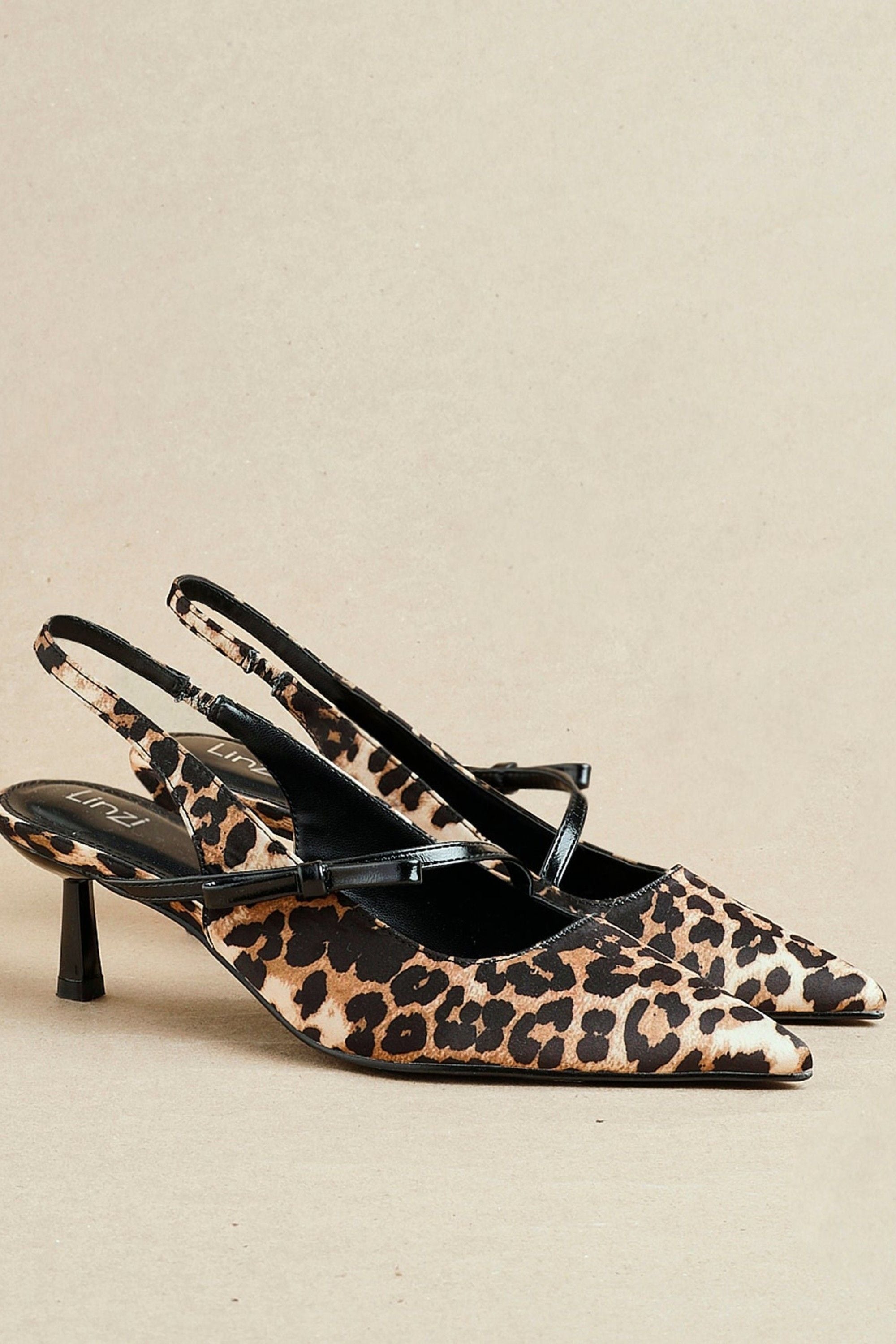 Linzi Timeless Leopard Print Court Heel image 6