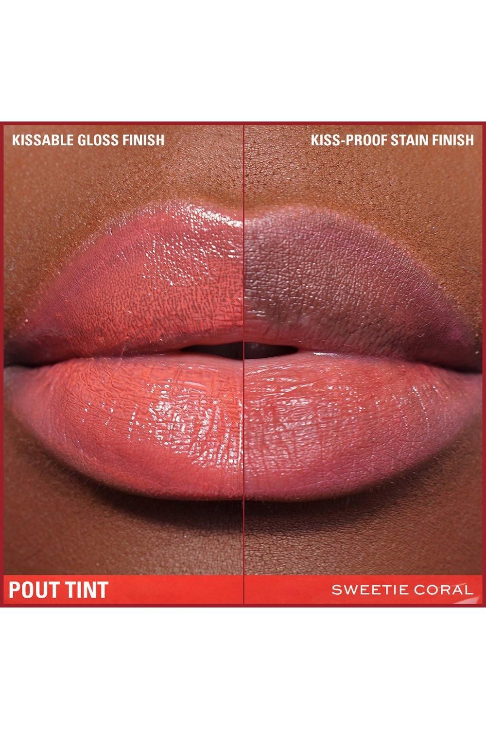 Revolution Pout Tint Sweetie Coral image 3