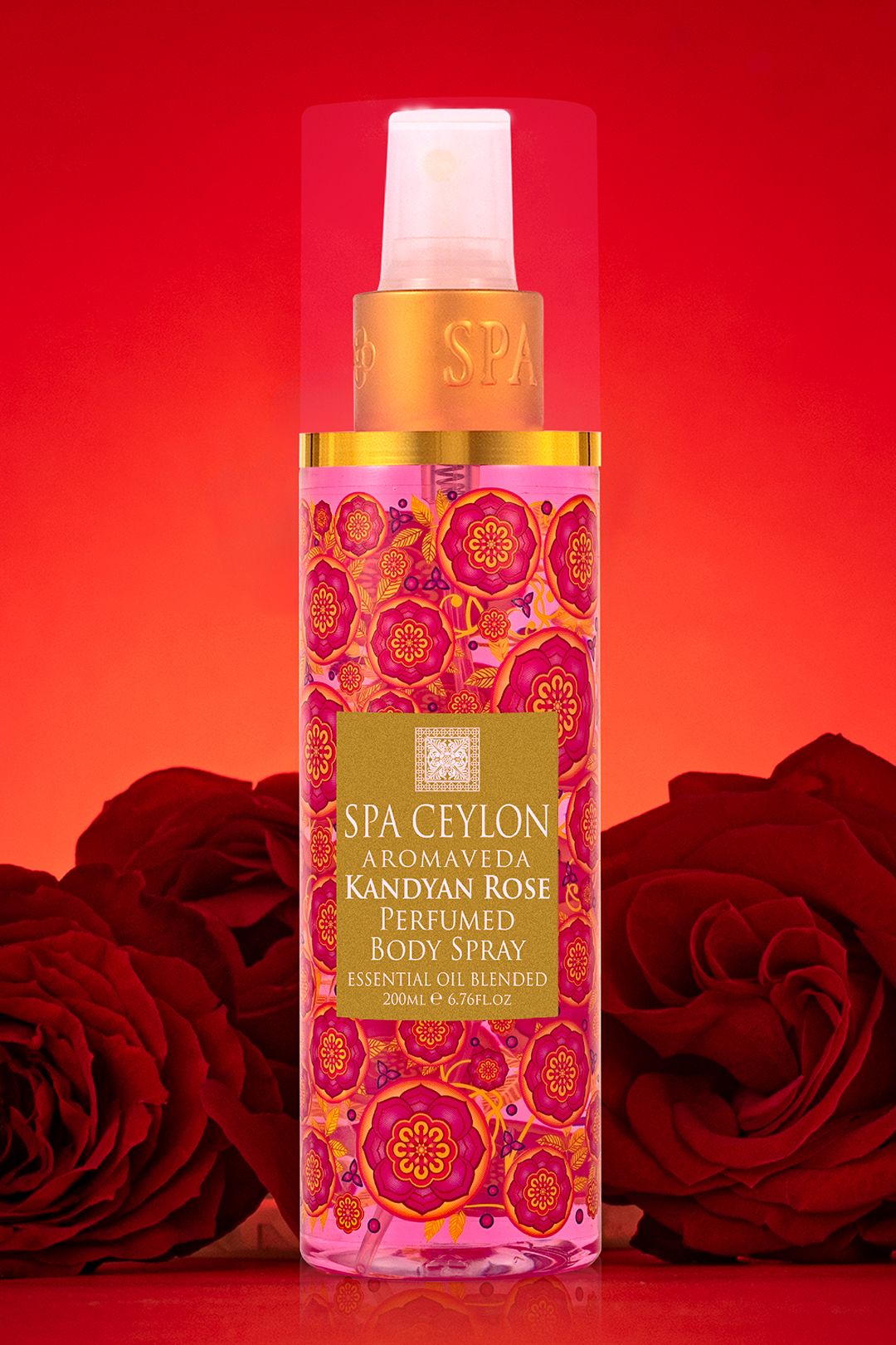 Spa Ceylon Kandyan Rose - Body Spray-200ml image 2