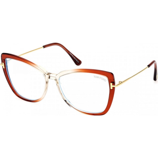 Tom Ford FT5882-B-044-55 T-Logo Pair Of Glasses
