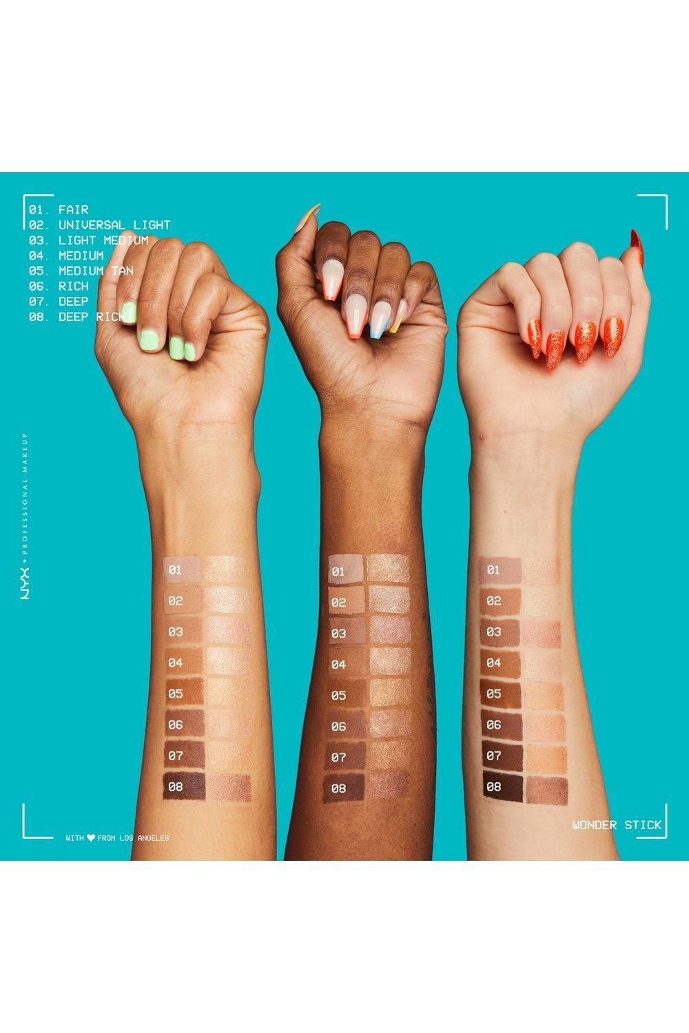 NYX Professional Makeup Wonder Stick Highlight & Contour Stick Deep image 5