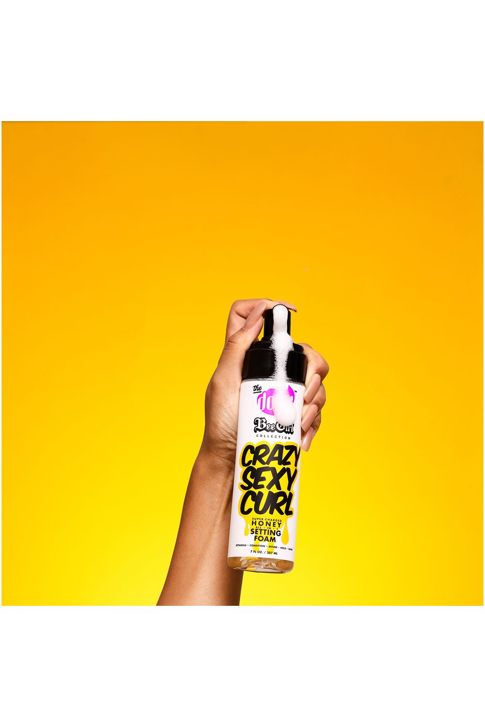 The Doux Crazysexycurl Honey Setting Foam 207ml Multi image 7