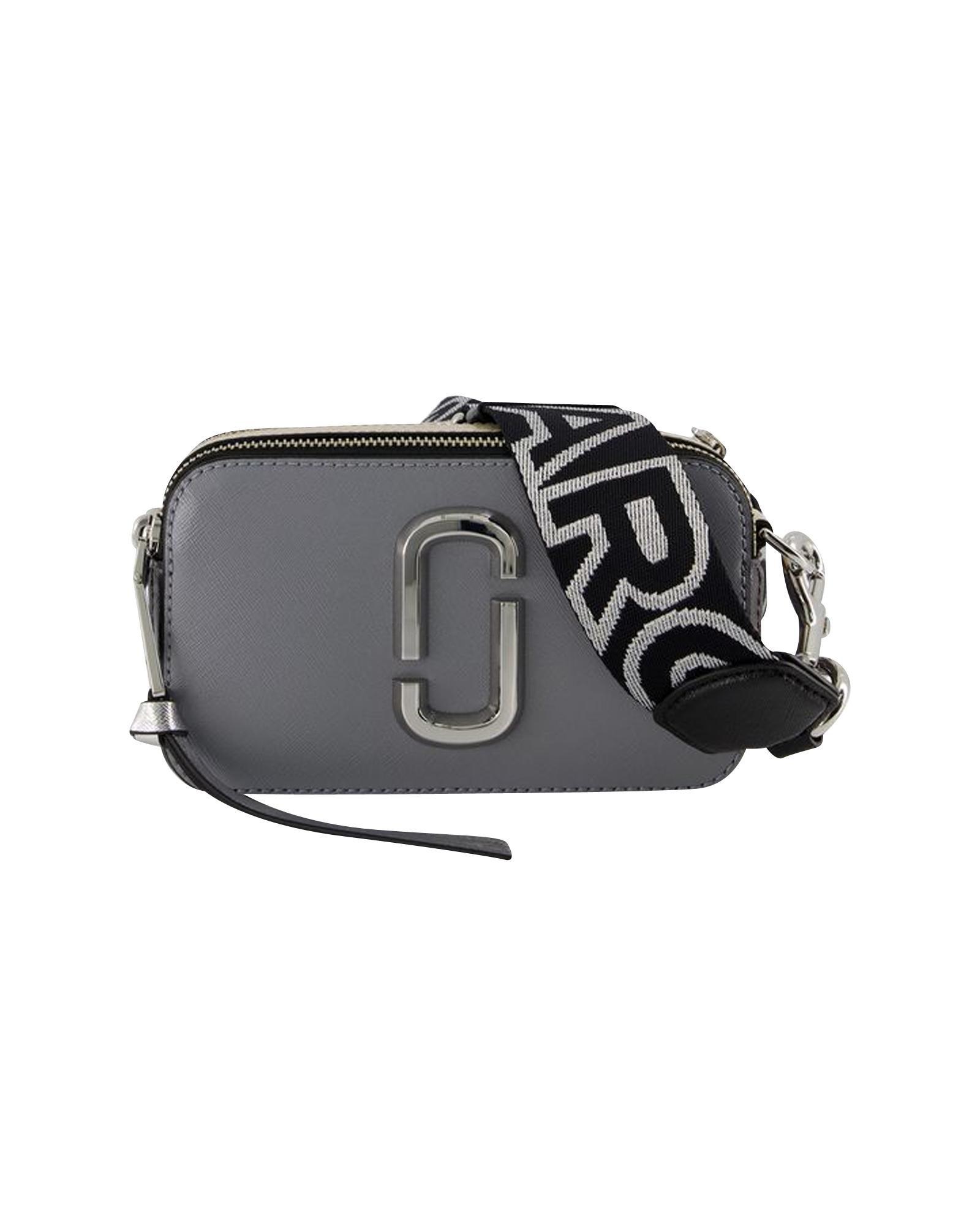 Marc Jacobs Snapshot Camera Bag Leather Crossbody Wo - Grey Crossbody Bags image 1
