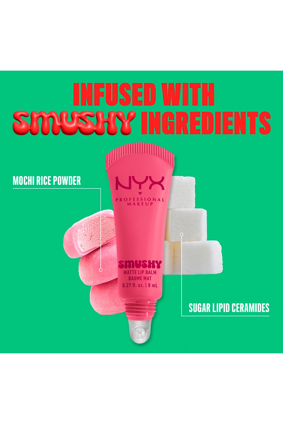 NYX Professional Makeup Smushy Matte Lip Balm 8ml Swipe Sesh image 8