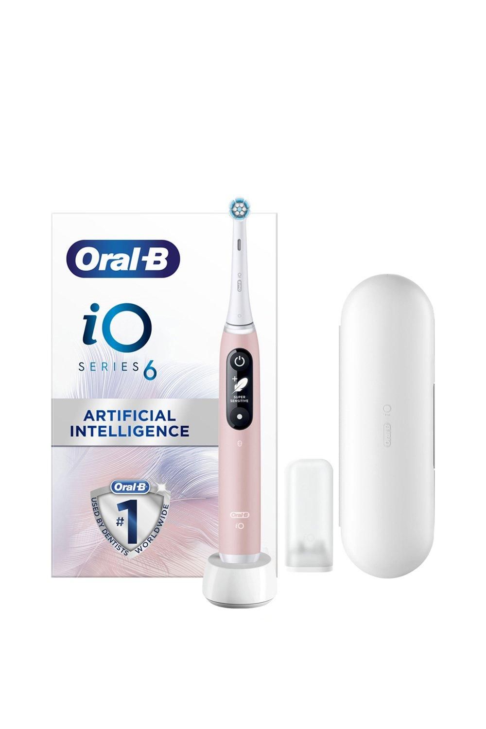 Oral B Sensitive Edition iO - 6 - Pink Toothbrush Pink image 1