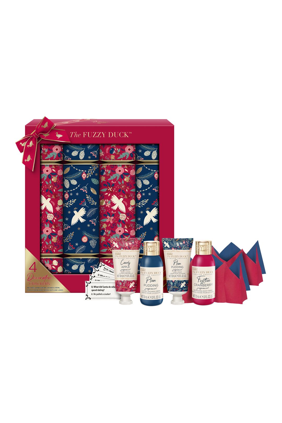 Baylis & Harding The Fuzzy Duck Winter Wonderland Decorative Crackers Gift Set Multi image 3