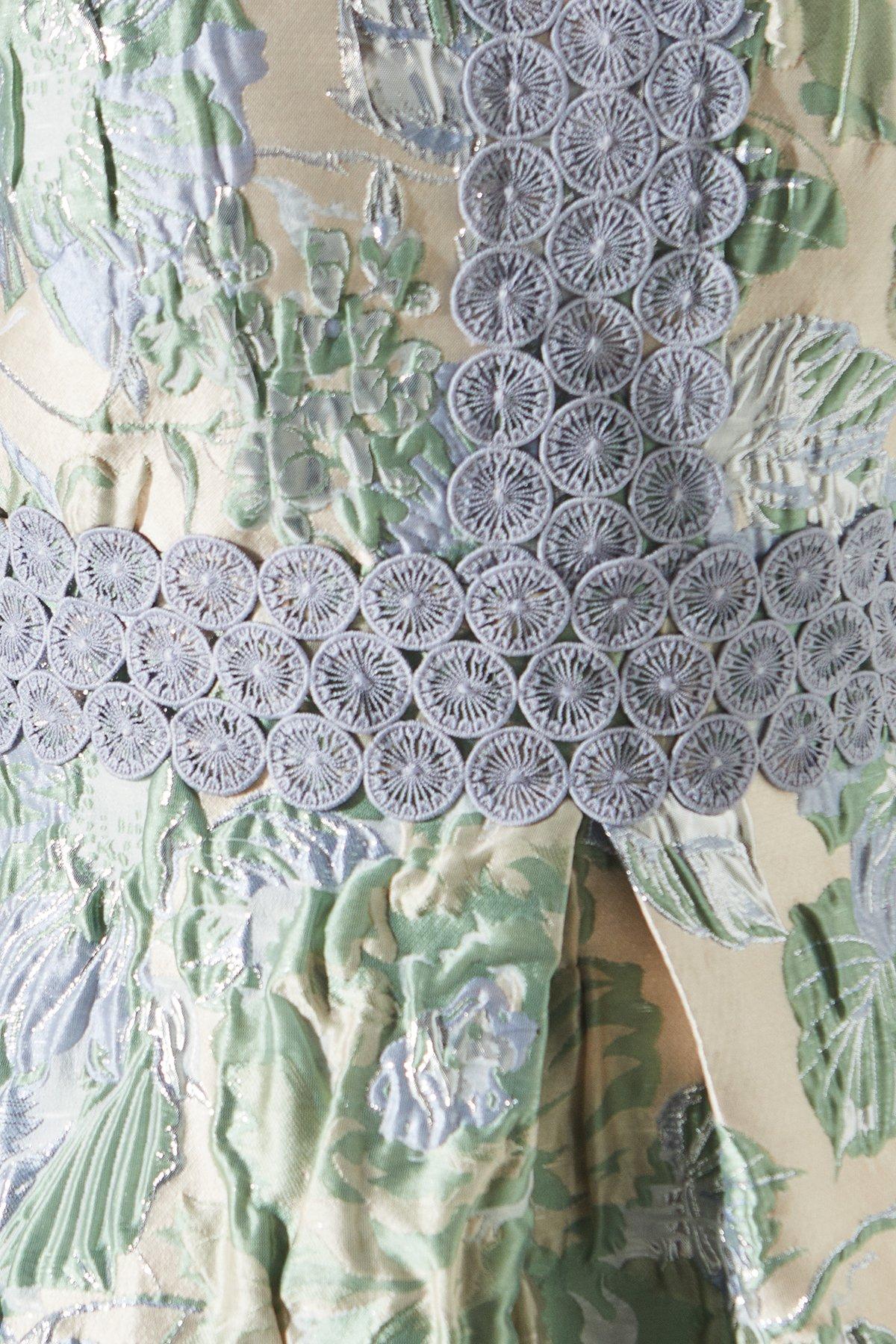 Coast Lace Trim Sleeveless Skater Dress Multi image 5