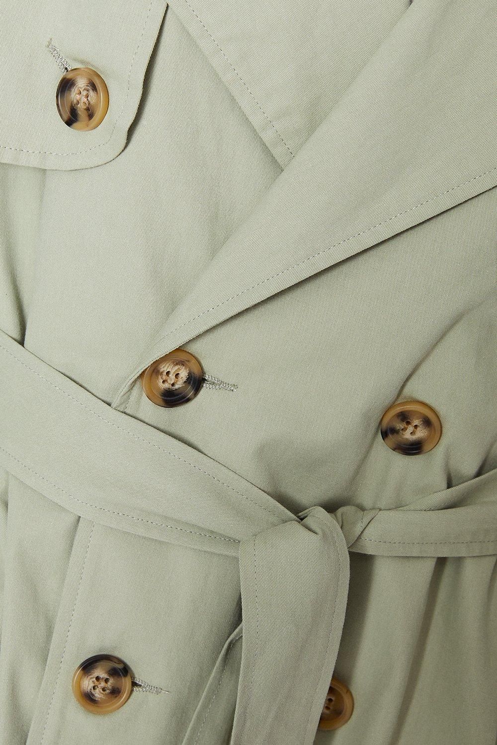 Dorothy Perkins Trench Coat Sage image 5