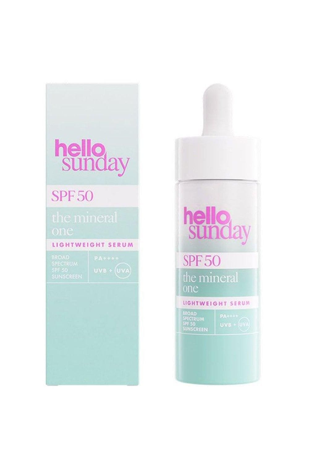 Hellosunday The Mineral One SPF 50 Hydrating Serum with Hyaluronic Acid Multi image 1