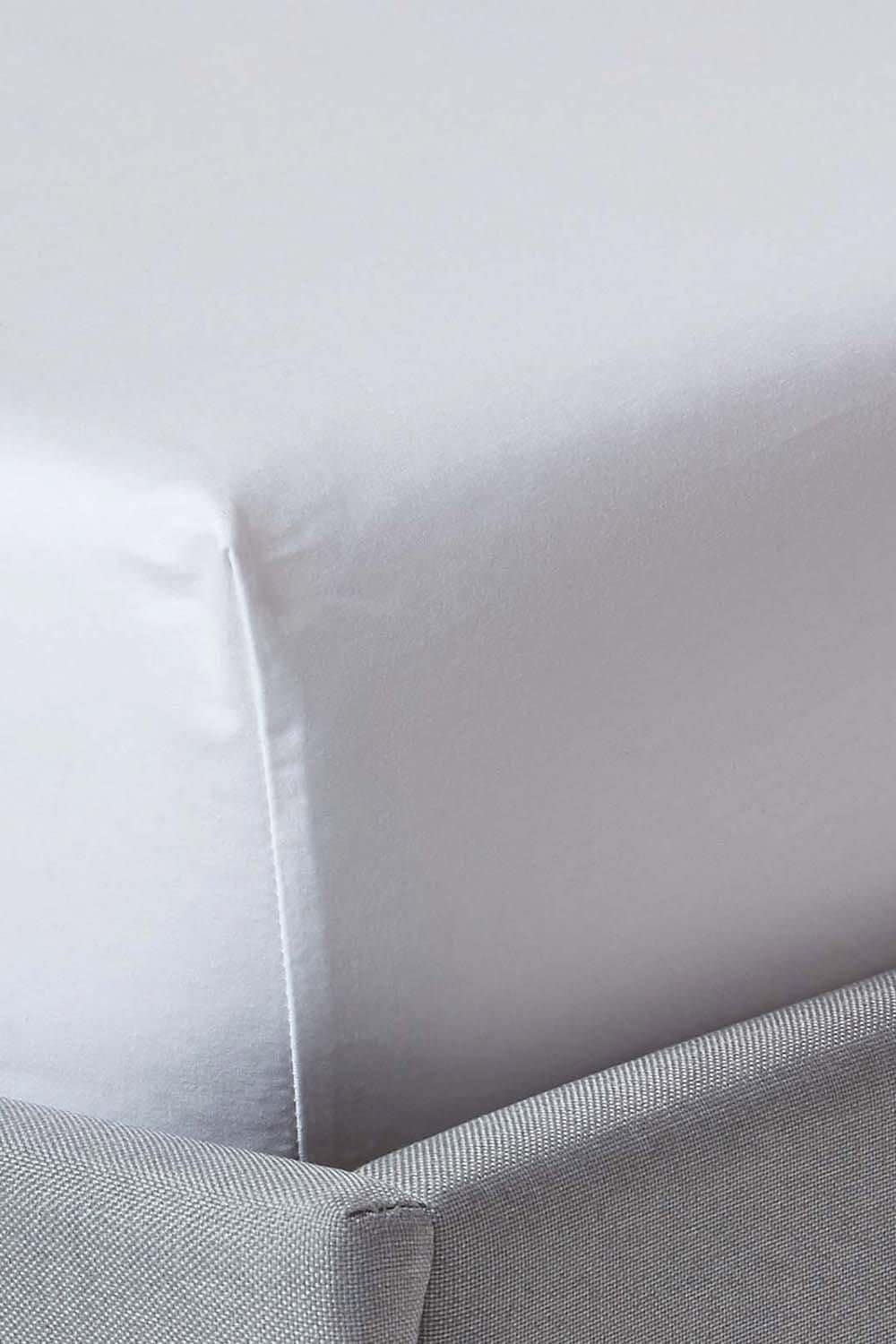 Homescapes Egyptian Cotton Deep Fitted Sheet 18 inch 1000 Thread Count image 1